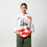 MARTINE ROSE(マーティンローズ)｜OVERSIZED FOOTBALL TOP(オーバーサイズフットボールトップ)｜【公式通販 UNION TOKYO】｜ユニオントーキョー