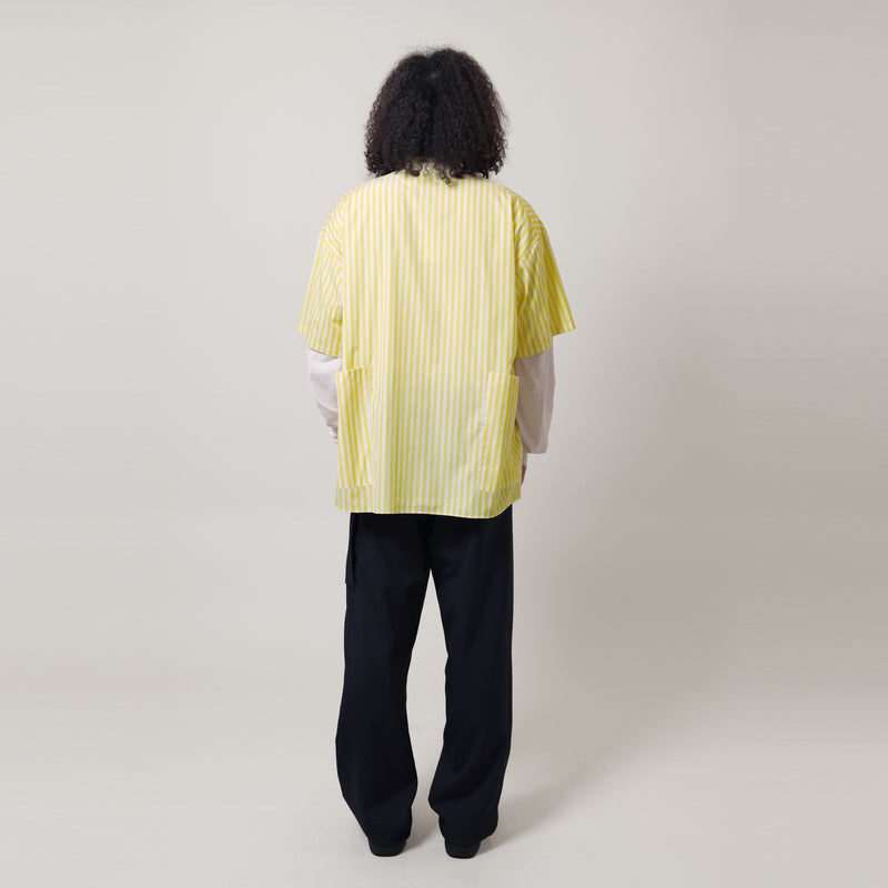 DIGAWEL(ディガウェル)｜Side pocket S/S shirt1 stripe(サイドポケットSSシャツ1ストライプ)｜【公式通販 UNION TOKYO】｜ユニオントーキョー