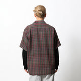 NEEDLES(ニードルズ)｜S/S OneUp Shirt  PE/R Chiffon Sucker Plaid(クエイクLSコットン)｜【公式通販 UNION TOKYO】｜ユニオントーキョー