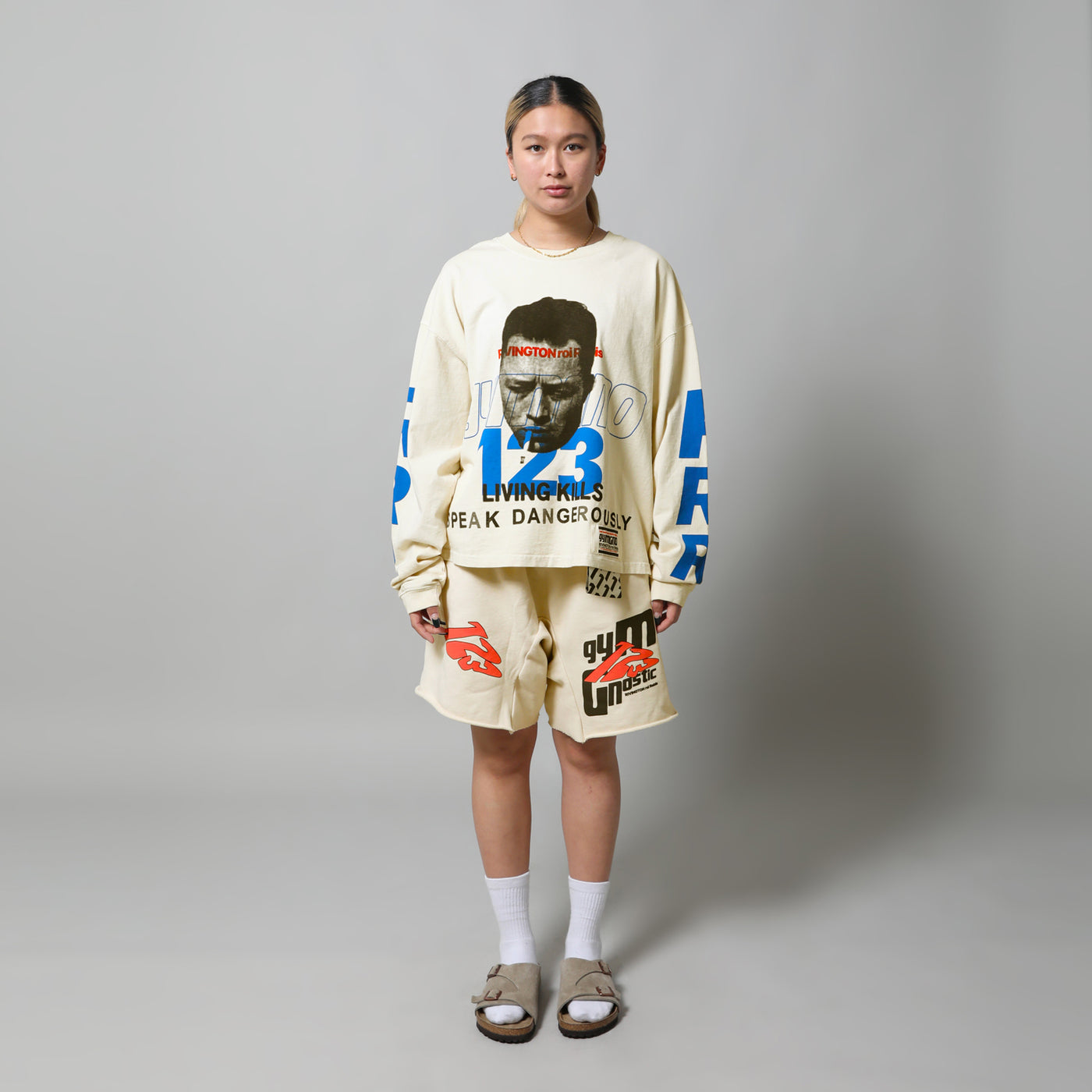 RRR(トリプルアール)｜SPEAK DANGEROUSLY LS TEE(スピーク