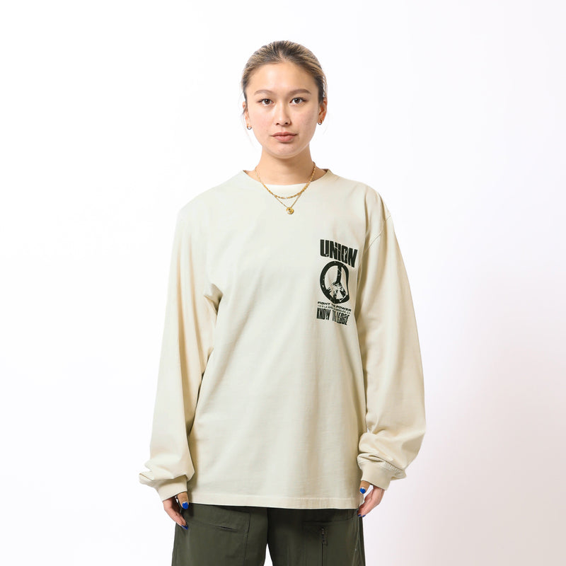 UNION ORIGINAL(ユニオンオリジナル)｜UPRISE L/S TEE(アップライズロングスリーブティー)｜【公式通販 UNION TOKYO】｜ユニオントーキョー