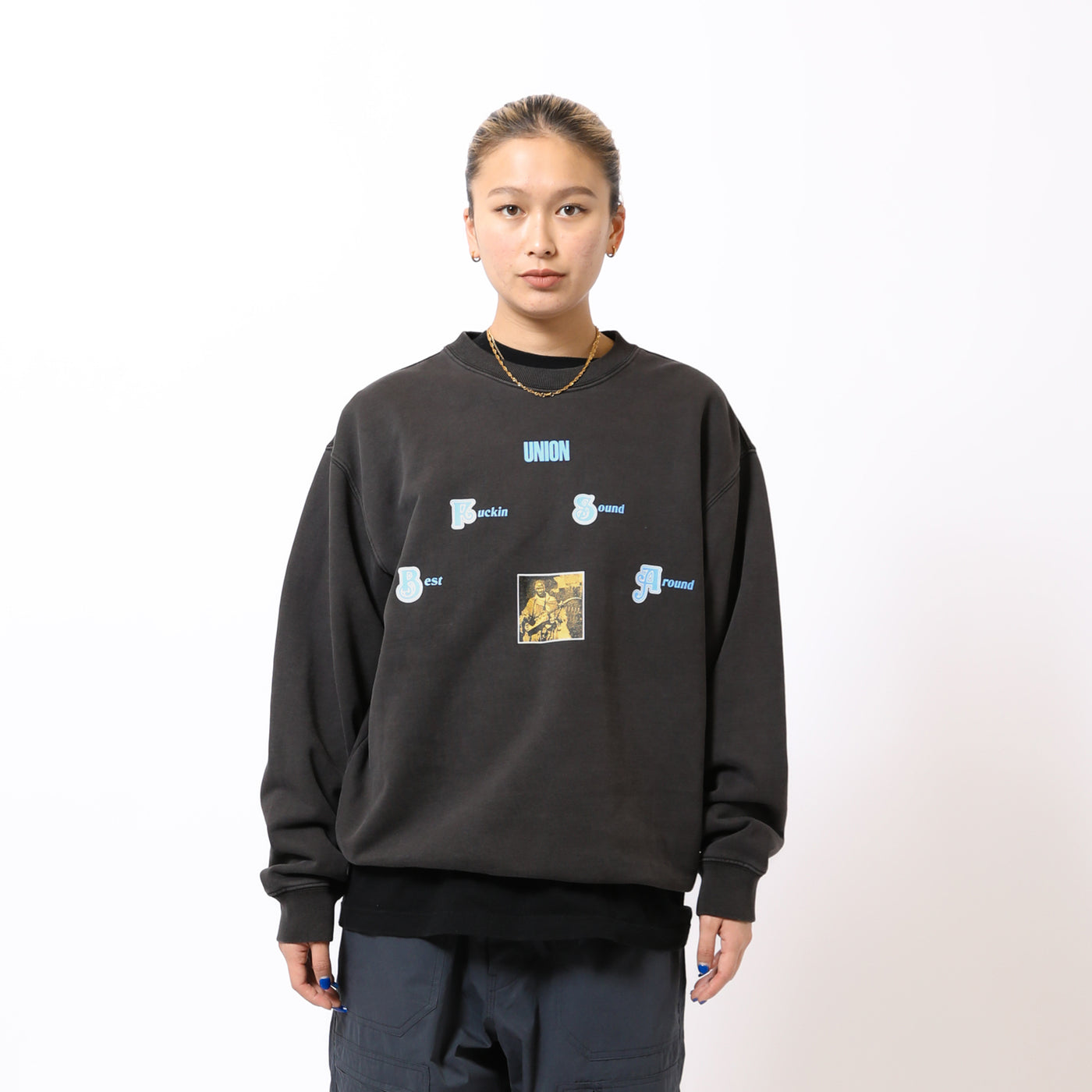 UNION ORIGINAL(ユニオンオリジナル)｜SOUND CREWNECK(サウンド