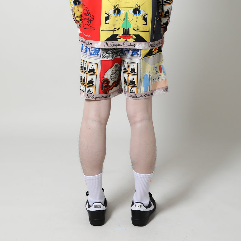 KidSuper(キッドスーパー)｜printed shorts-Multi(プリンテッドショーツマルチ)｜【公式通販 UNION TOKYO】｜ユニオントーキョー