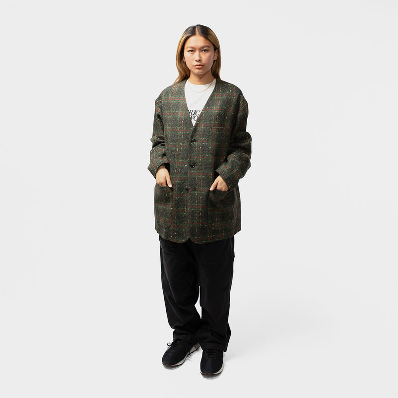NEEDLES(ニードルズ)｜V Neck Jacket - W/AC/N Plaid Cloth(Vネックジャケット W/AC/Nペイドクロース)｜【公式通販 UNION TOKYO】｜ユニオントーキョー