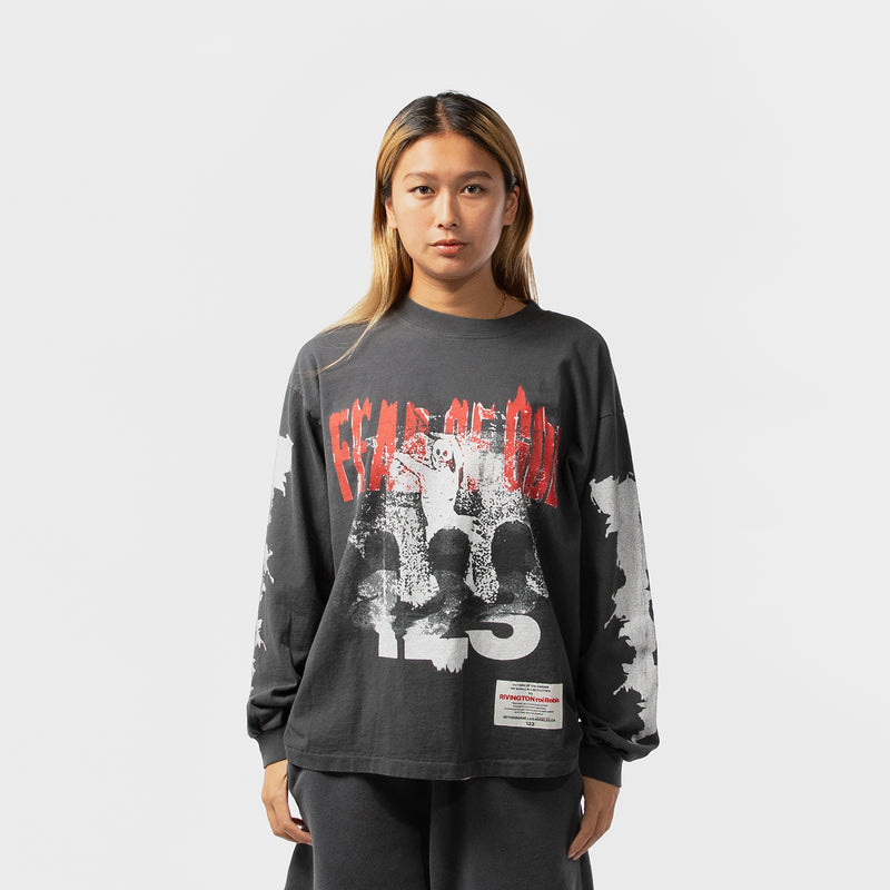 RRR123（アールアールアールワンツースリー）/ TOPS（トップス）/ LOOK ITS THE ENEMY LS商品 / VINTAGE BLACK