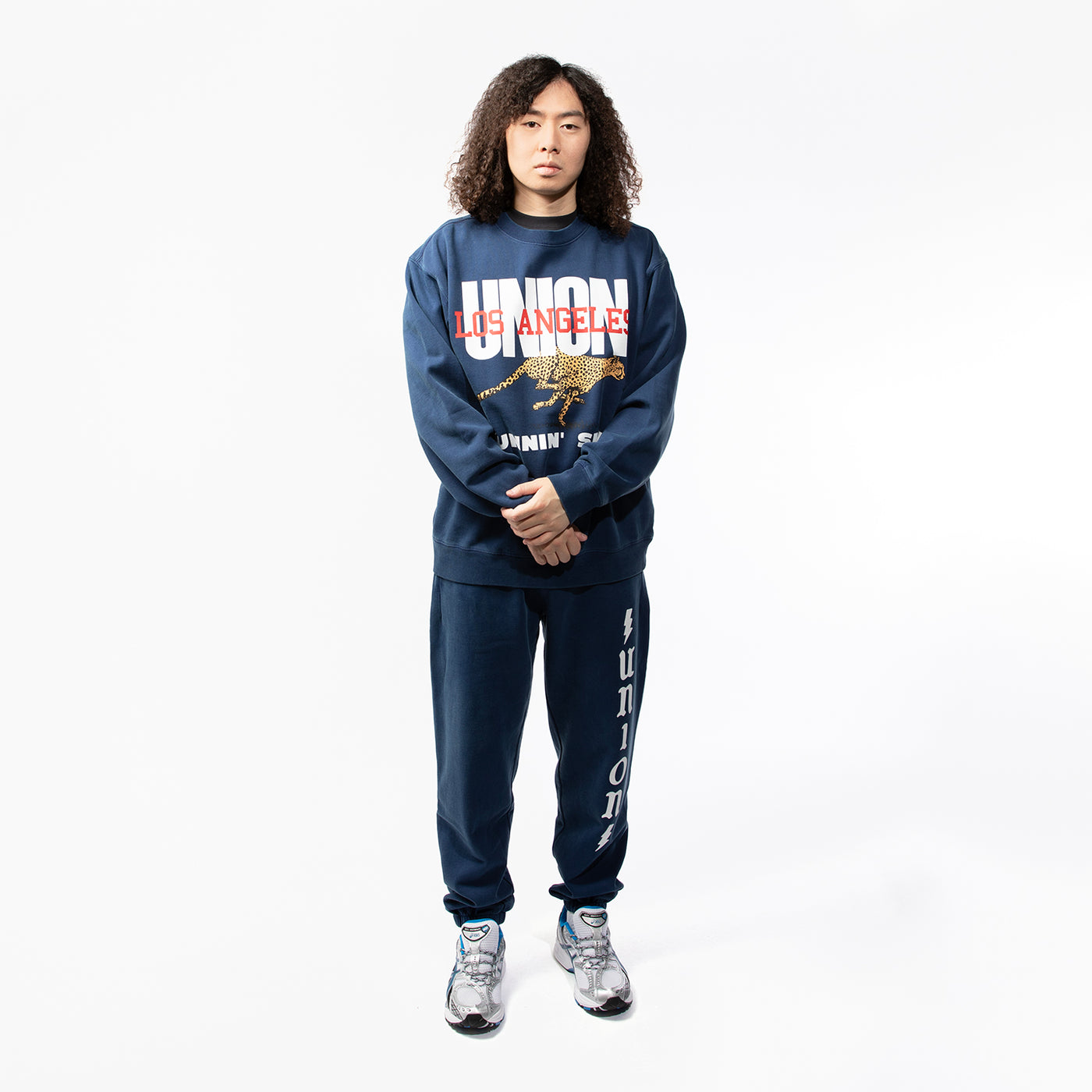 UNION ORIGINAL(ユニオンオリジナル)｜RUNNING CREWNECK