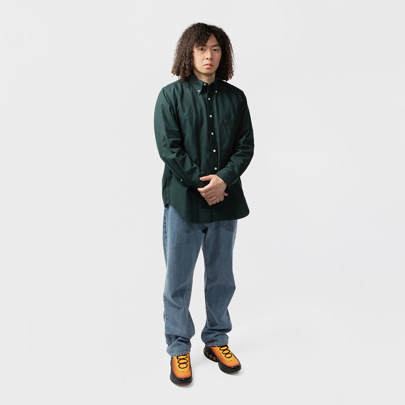 Unlikely（アンライクリー）/ TOPS（トップス）/ Unlikely Button Down Shirts Stripe商品 / Navy Stripe