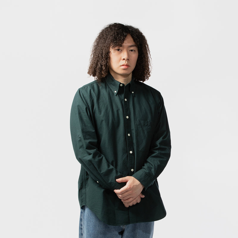 Unlikely（アンライクリー）/ TOPS（トップス）/ Unlikely Button Down Shirts Stripe商品 / Navy Stripe
