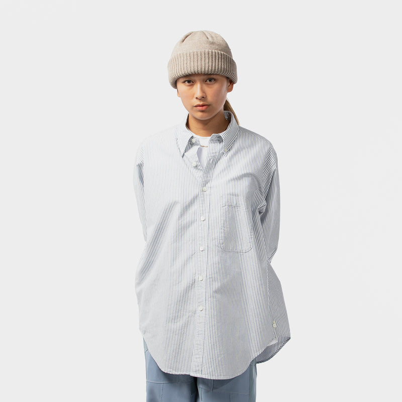 Unlikely（アンライクリー）/ TOPS（トップス）/ Unlikely Button Down Shirts Stripe商品 / Navy Stripe