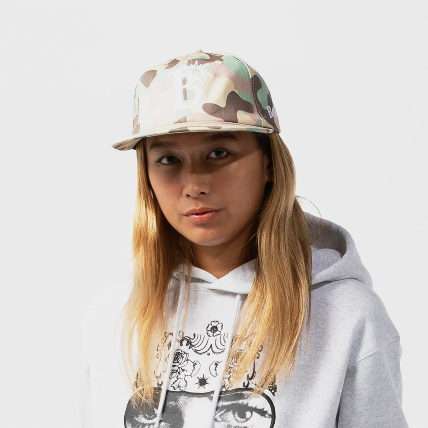 B Logo Cap BoTT ボット キャップ カモ 迷彩 2024AW BOTT ボット