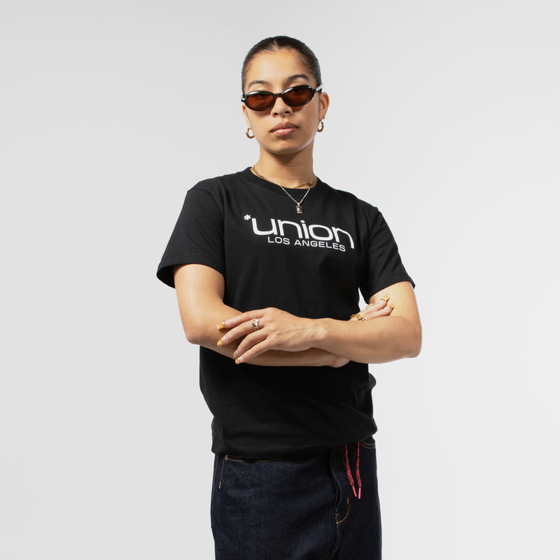 UNION ORIGINAL（ユニオンオリジナル）/ TOPS（トップス）/ WMNS ASTERISK TEE商品 / TRUE BLACK