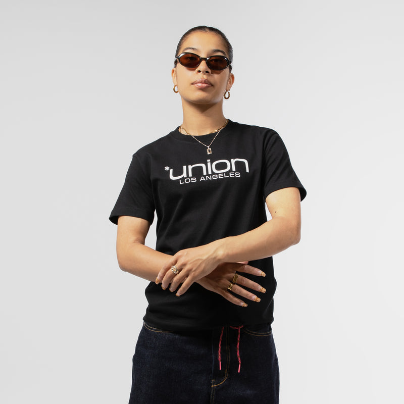 UNION ORIGINAL（ユニオンオリジナル）/ TOPS（トップス）/ WMNS ASTERISK TEE商品 / TRUE BLACK