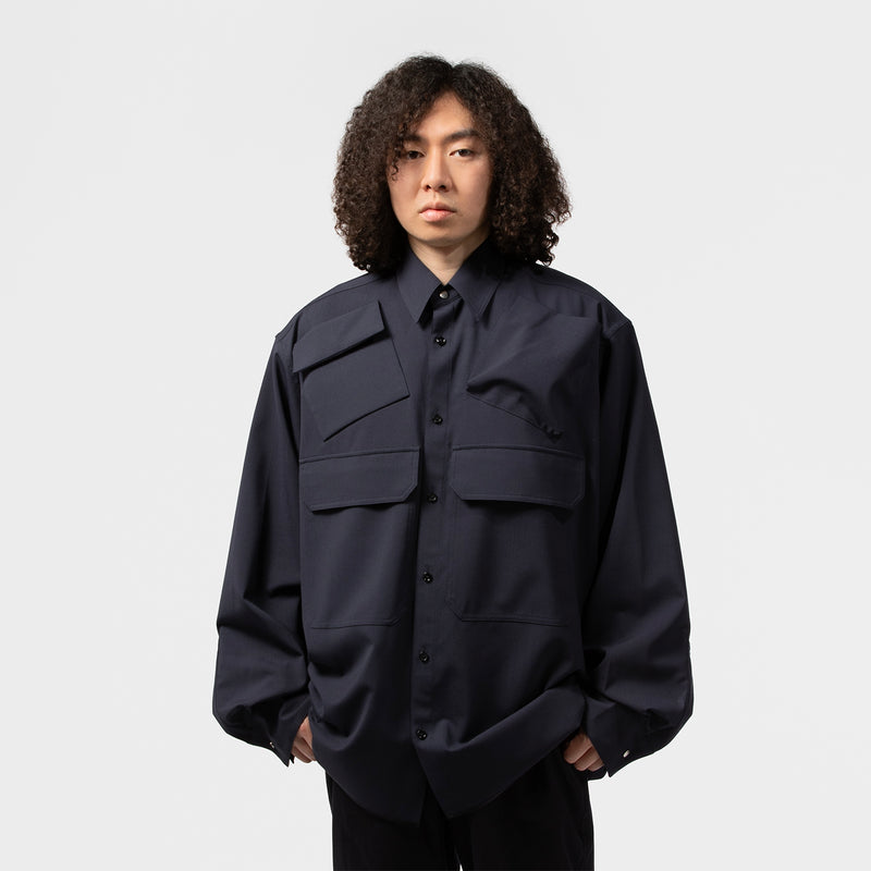 OAMC(オーエーエムシー)｜Atlantic Pocketing Longsleeve(アトランティックポケッティングロングスリーヴ)｜【公式通販 UNION TOKYO】｜ユニオントーキョー