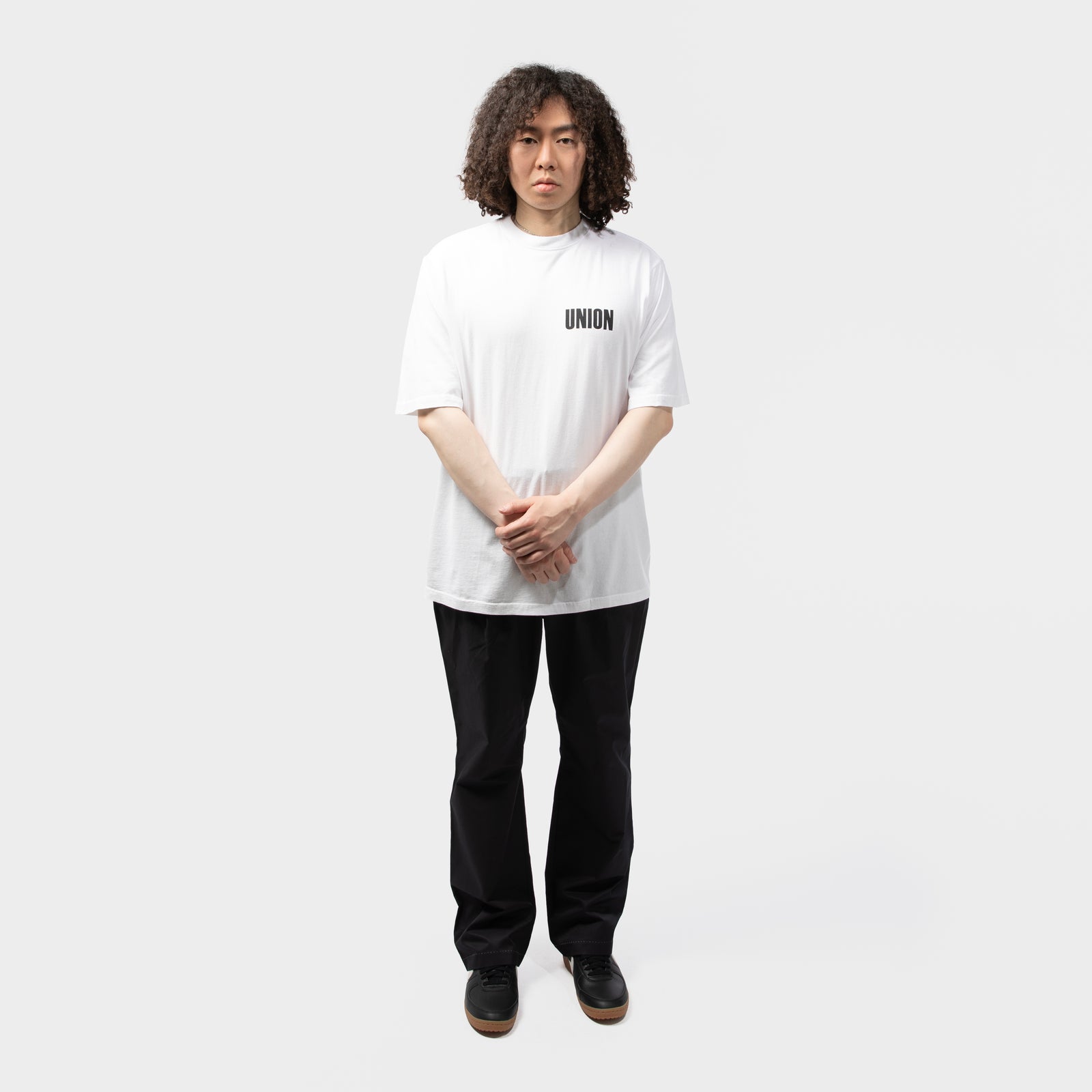 UNION ORIGINAL BLOCKS グラフィック Tシャツ アメリカ製 UNION ORIGINAL(ユニオンオリジナル)｜BLOCK LOGO TEE(ブロック