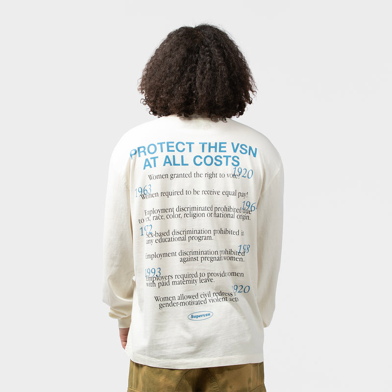 SUPERVSN STUDIOS(スーパーヴィジョンストゥディオス)｜SISTERS KEEPER L/S TEE(シスターズキーパーL/Sティー)｜【公式通販 UNION TOKYO】｜ユニオントーキョー
