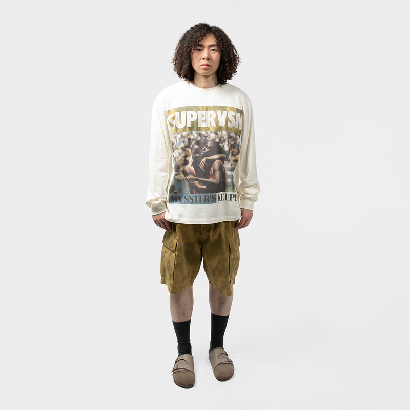 SUPERVSN STUDIOS(スーパーヴィジョンストゥディオス)｜SISTERS KEEPER L/S TEE(シスターズキーパーL/Sティー)｜【公式通販 UNION TOKYO】｜ユニオントーキョー