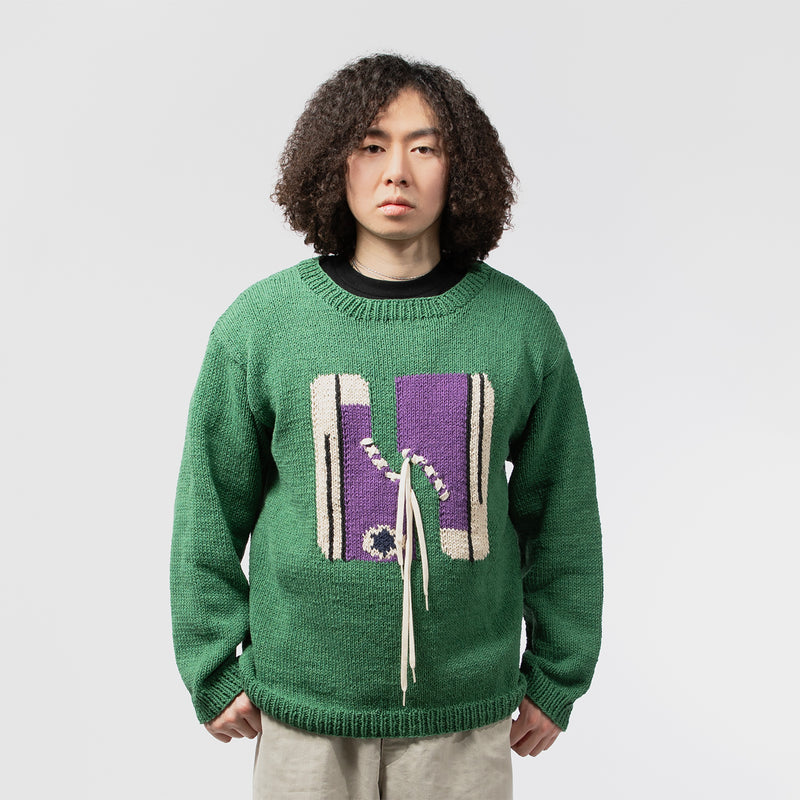MacMahon Knitting Mills(マクマホン ニッティング ミルズ)｜L/S Crew Neck Knit-Sneaker(L/Sクルーネックニットスニーカー)｜【公式通販 UNION TOKYO】｜ユニオントーキョー