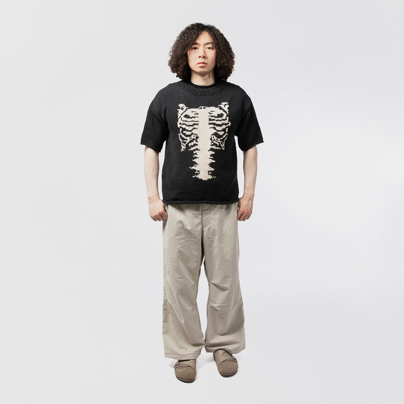 MacMahon Knitting Mills(マクマホン ニッティング ミルズ)｜S/S Crew Neck Knit-Bone(S/Sクルーネックニットボーン)｜【公式通販 UNION TOKYO】｜ユニオントーキョー