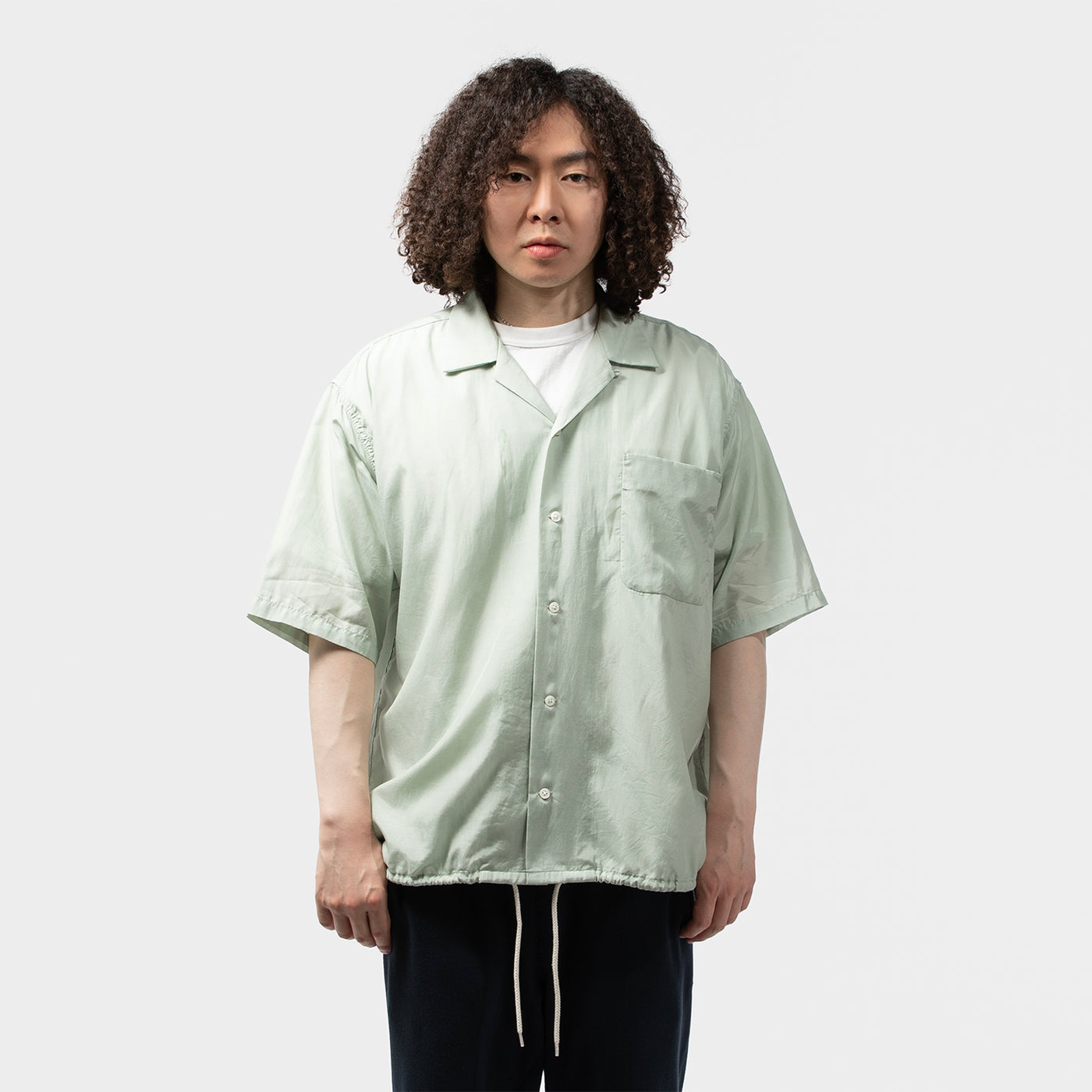 nanamica(ナナミカ)｜Open Collar S/S Shirt(オープンカラーS/S
