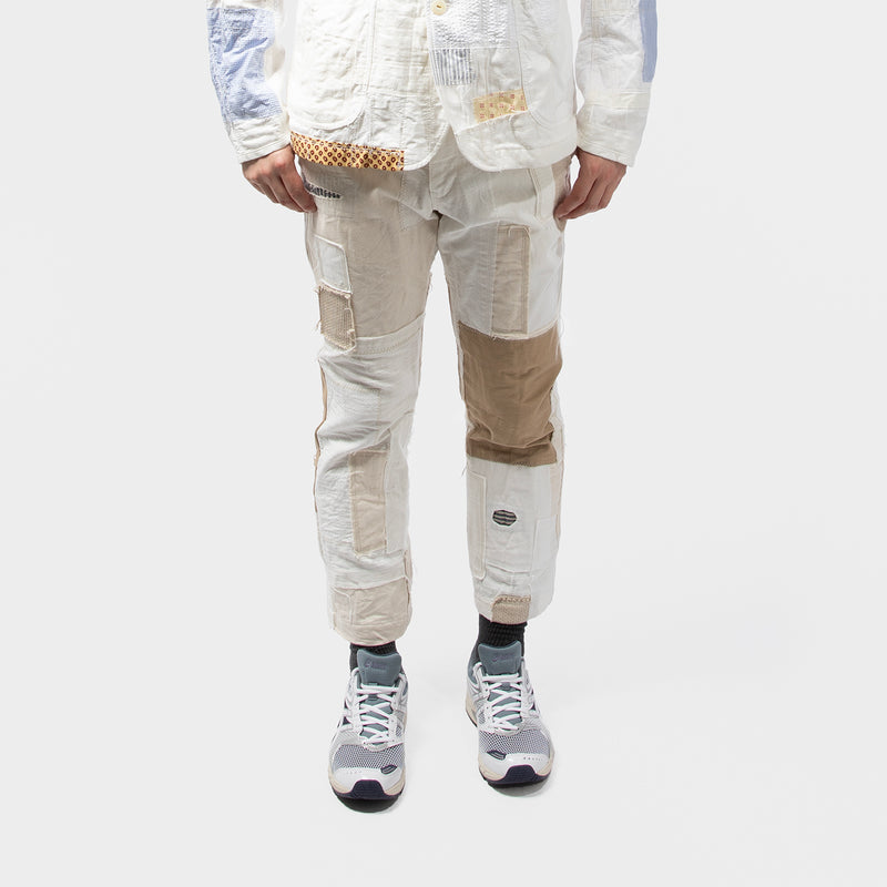 JUNYA WATANABE MAN(ジュンヤワタナベマン)｜COTTON LINEN OX x COTTON GABARDINE x MULTI MATERIAL MIX PANTS(パンツ)｜【公式通販 UNION TOKYO】｜ユニオントーキョー