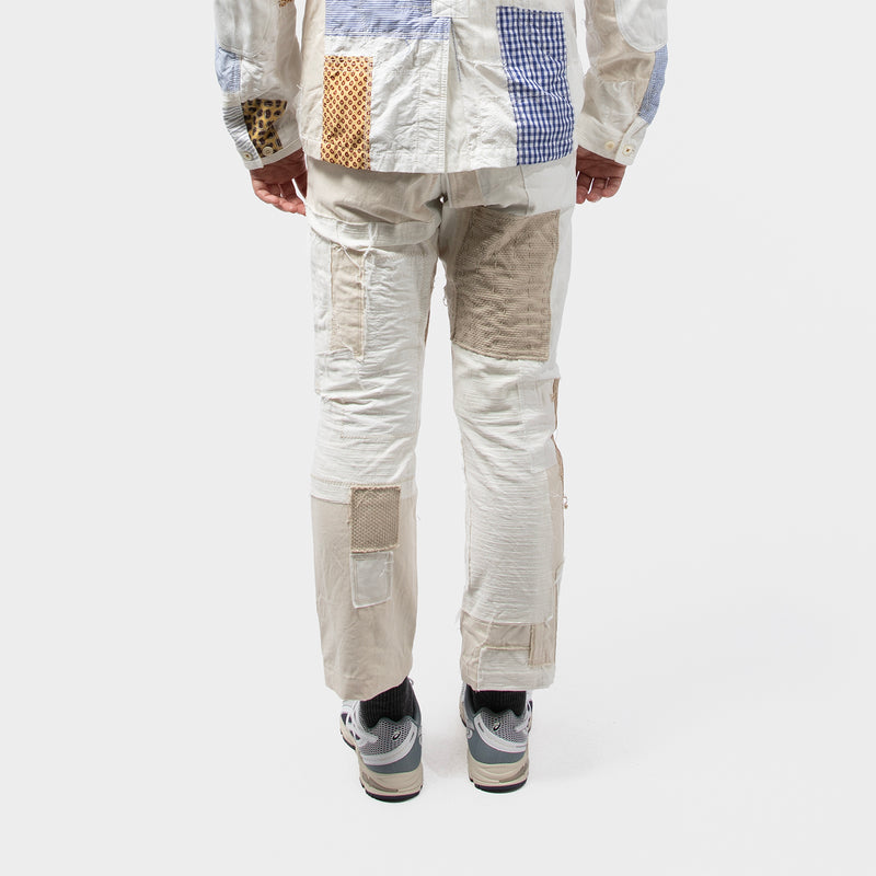 JUNYA WATANABE MAN(ジュンヤワタナベマン)｜COTTON LINEN OX x COTTON GABARDINE x MULTI MATERIAL MIX PANTS(パンツ)｜【公式通販 UNION TOKYO】｜ユニオントーキョー