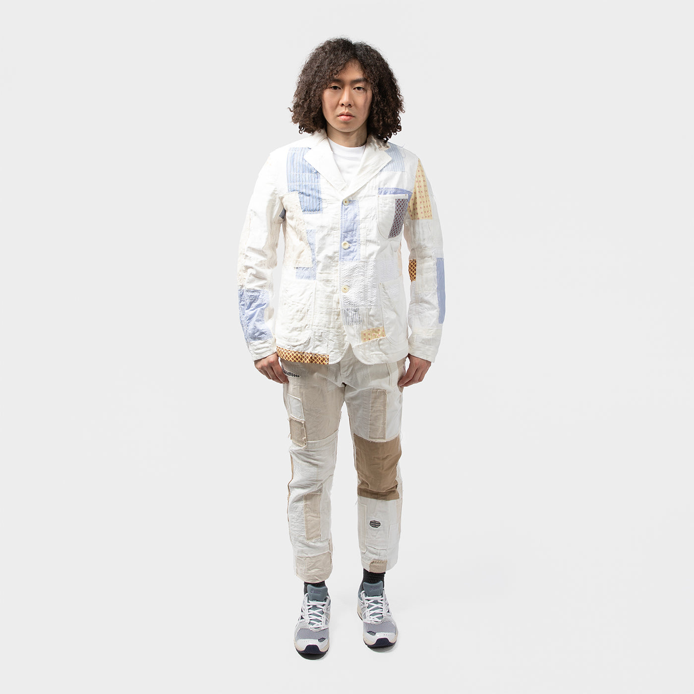 COTTON LINEN OX X COTTON GABARDINE X MULTI MATERIAL MIX