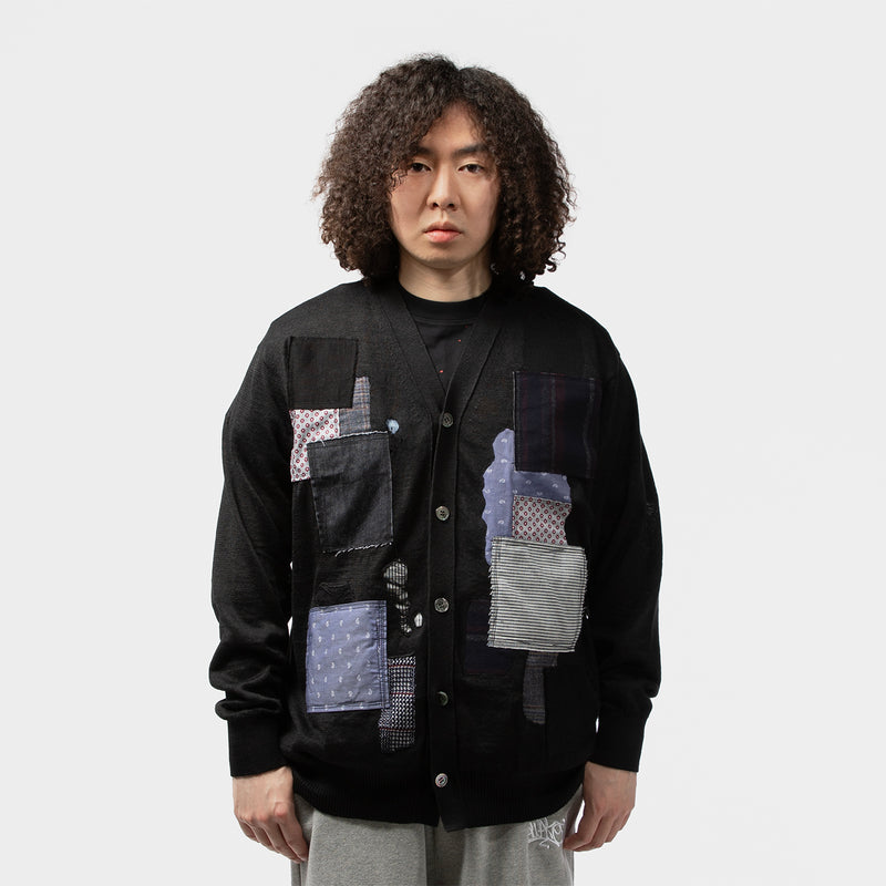 JUNYA WATANABE MAN(ジュンヤワタナベマン)｜LINEN PLAIN STITCH INTARSIA PATCHWORK SWEATER(リネンプレーンストィッチインタージアパッチワークセーター)｜【公式通販 UNION TOKYO】｜ユニオントーキョー