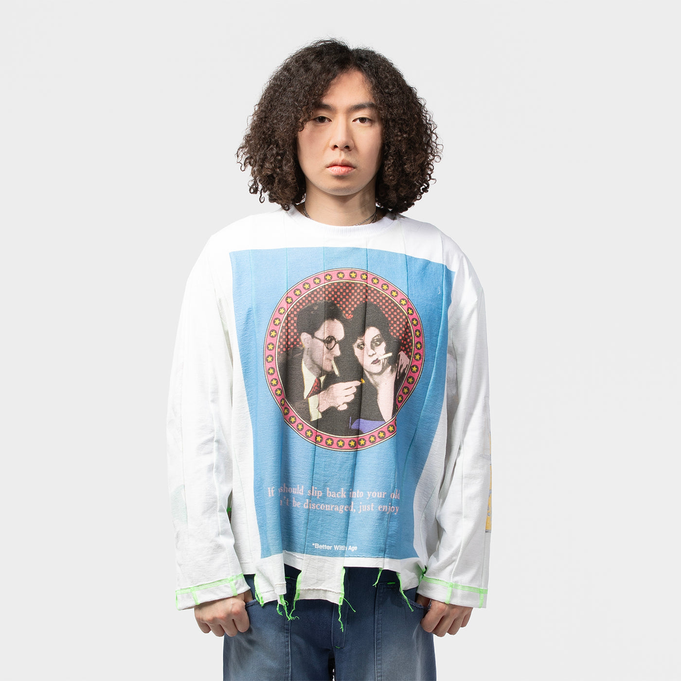 グラブインハリウッド オールカットスウェット/ロンT WH-L 日本製 グラブインハリウッド オールカットスウェット/ロンT WH-L 日本