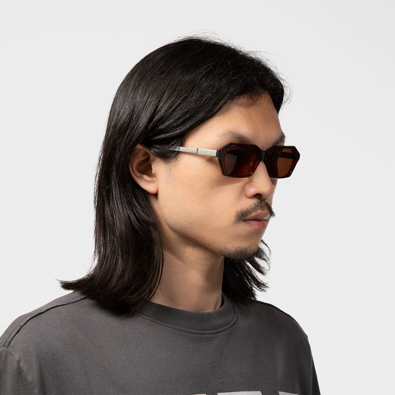 Sub Sun（サブサン）/ ACCESSORIES（アクセサリー）/ Brown Tortoise Shell Stainless商品 / Brown