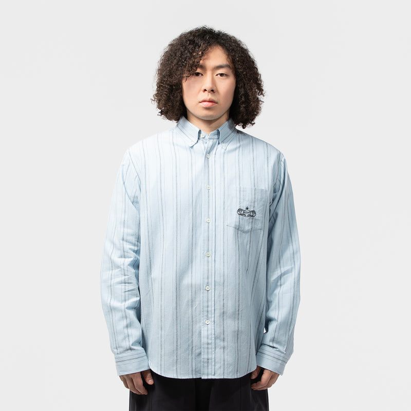BoTT(ボット)｜Lightweight Stripe Shirt(ライトウェイト