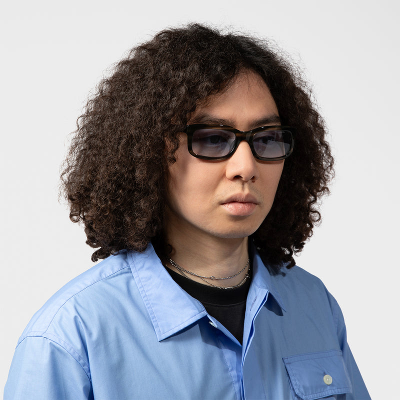 FLATLIST Eyewear（フラットリスト アイウェア）/ ACCESSORIES（アクセサリー）/ PALMER商品 / Grey Havana / Blue Gradient Le