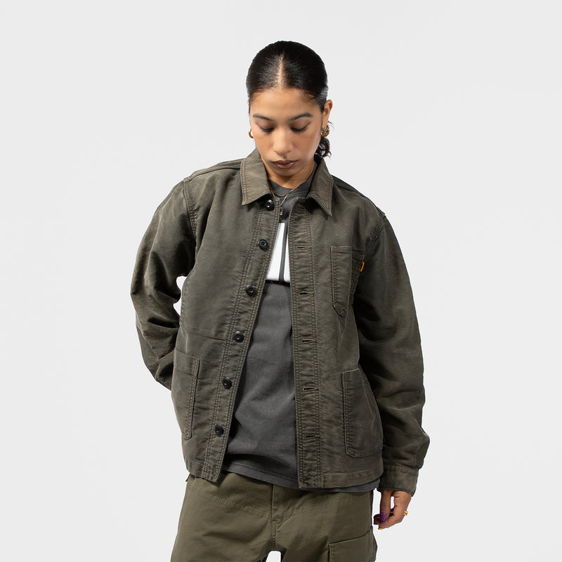 UNION ORIGINAL（ユニオンオリジナル）/ OUTER（アウター）/ MOLESKIN CHORE JACKET商品 / BLACK