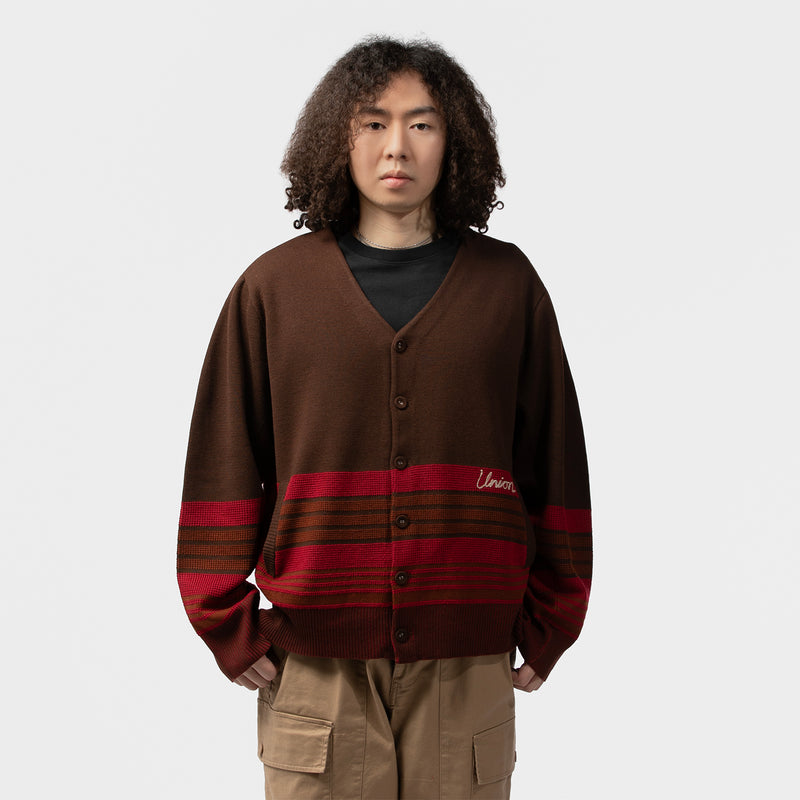 UNION ORIGINAL（ユニオンオリジナル）/ TOPS（トップス）/ KANE CARDIGAN商品 / DARK BROWN