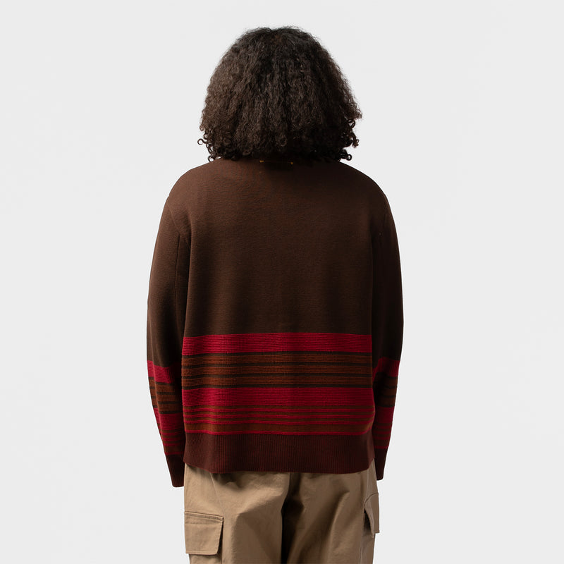 UNION ORIGINAL（ユニオンオリジナル）/ TOPS（トップス）/ KANE CARDIGAN商品 / DARK BROWN
