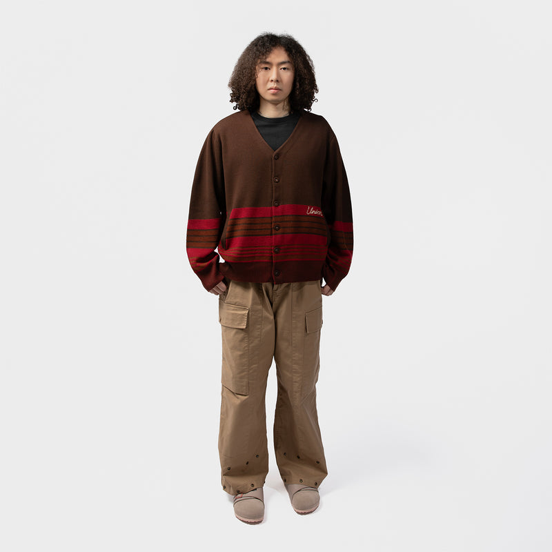 UNION ORIGINAL（ユニオンオリジナル）/ TOPS（トップス）/ KANE CARDIGAN商品 / DARK BROWN