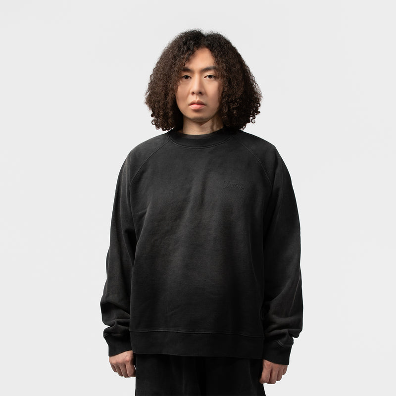 UNION ORIGINAL（ユニオンオリジナル）/ TOPS（トップス）/ FADED CREW SWEAT商品 / BLACK