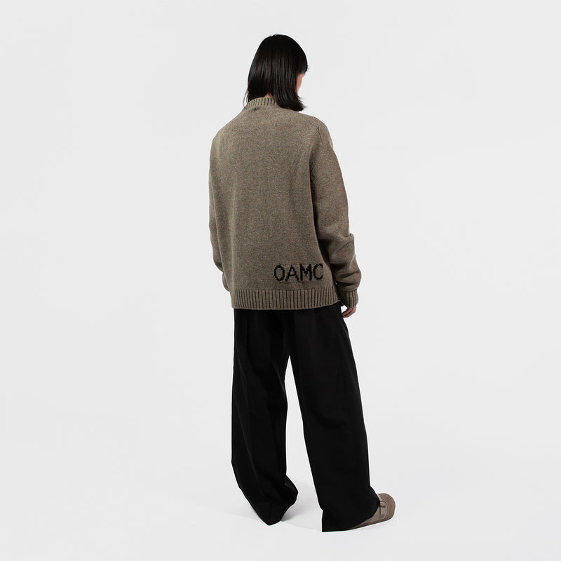 OAMC（オーエーエムシー）/ TOPS（トップス）/ Round Neck Collar With Logo商品 / Truffle