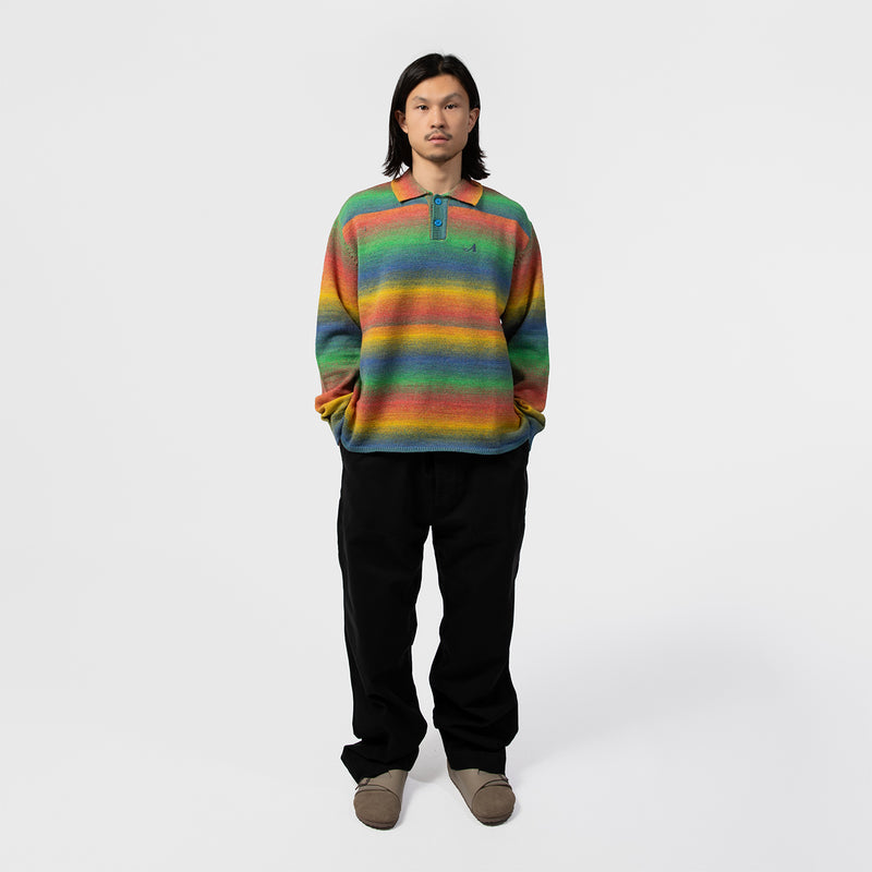 AWAKE NY（アウェイクニューヨーク）/ TOPS（トップス）/ KNIT POLO商品 / BROWN