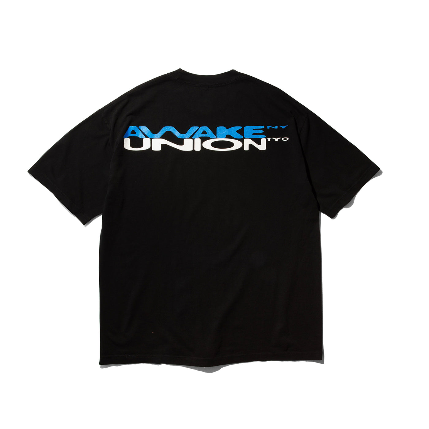 即完【XL】AWAKE NY×UNION TYO TEE BLACKブラック 202521005070700152_BLACK_2_140