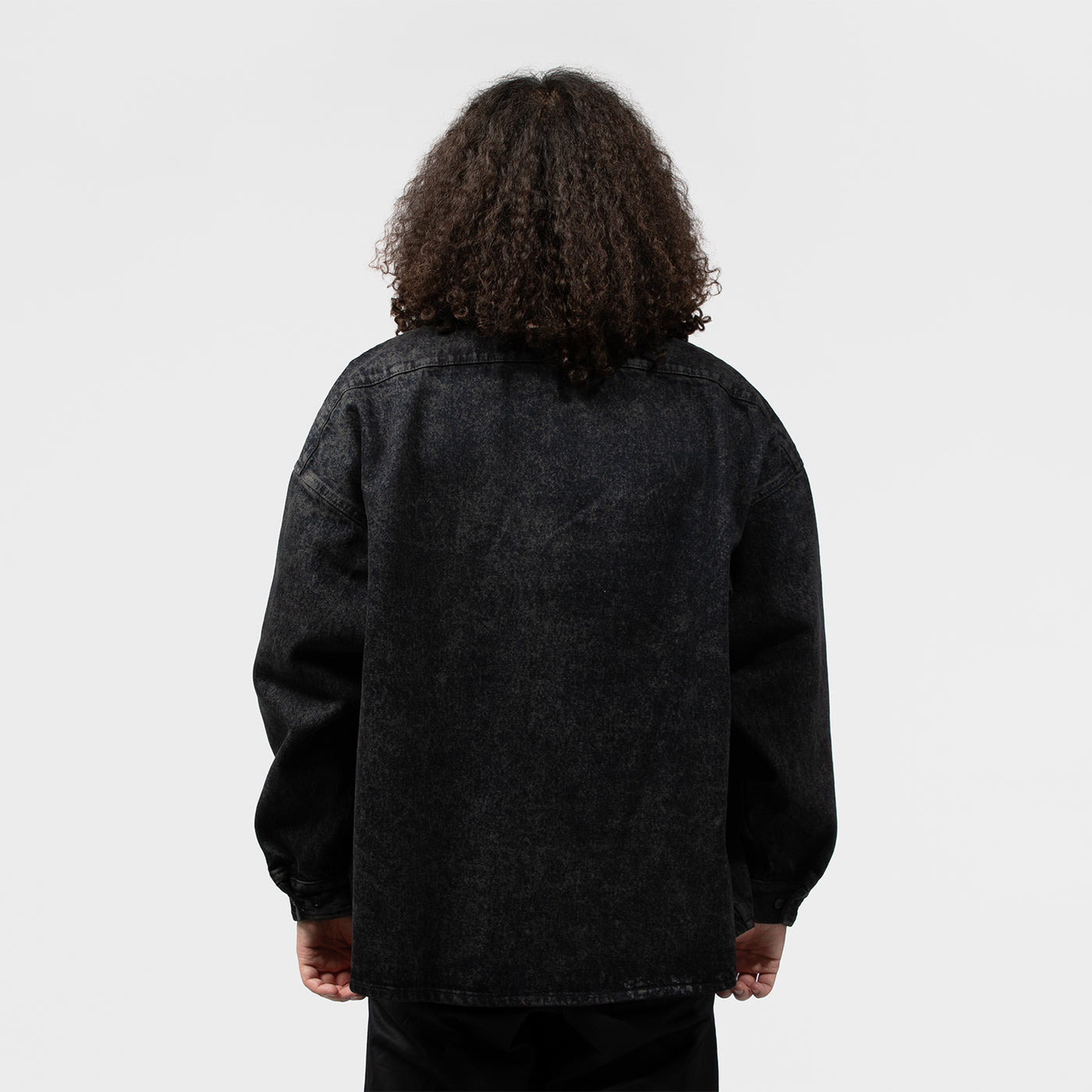 MARBLE DYED COTTON DENIM SHIRT｜MARNI｜TOPS（トップス）｜【公式