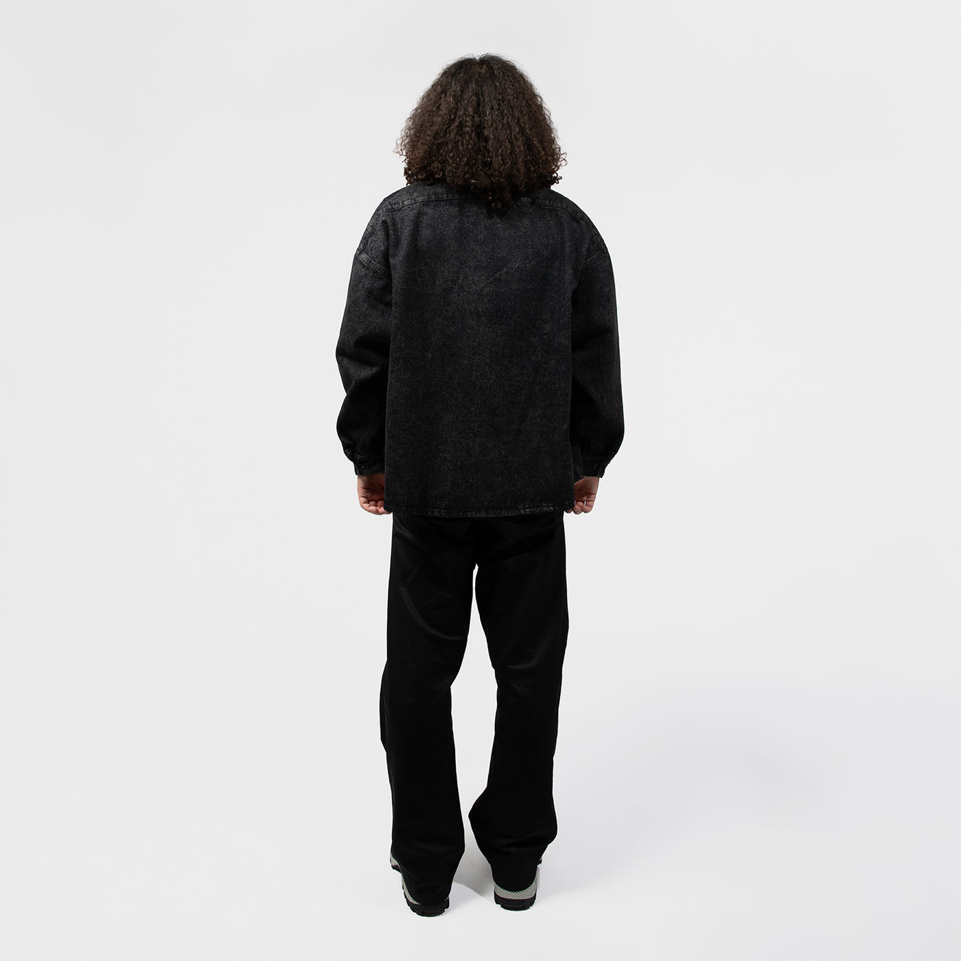 MARBLE DYED COTTON DENIM SHIRT｜MARNI｜TOPS（トップス）｜【公式