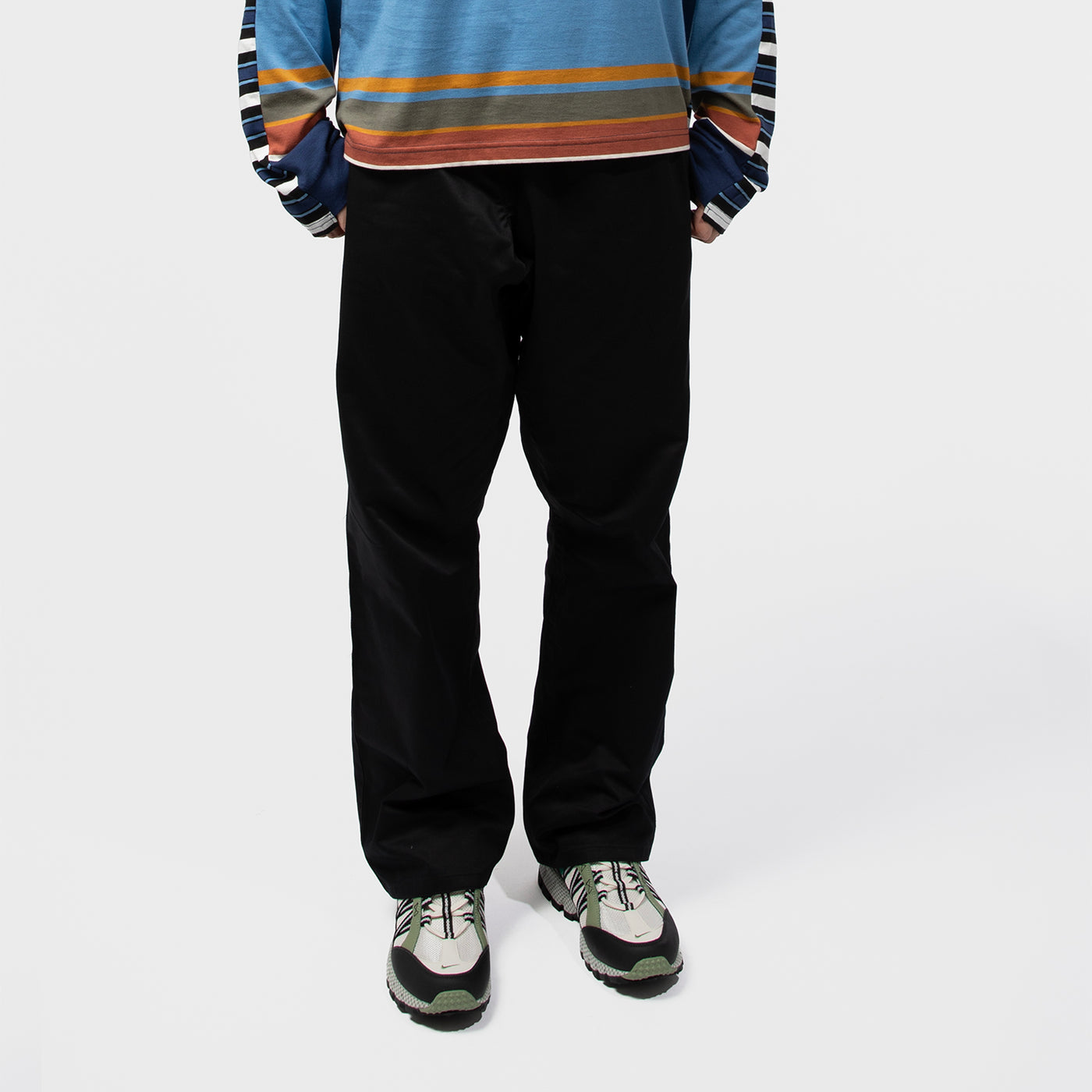 MARNI(マルニ)｜ORGANIC COTTON GAMBARDINE DRAWSTRING PANTS