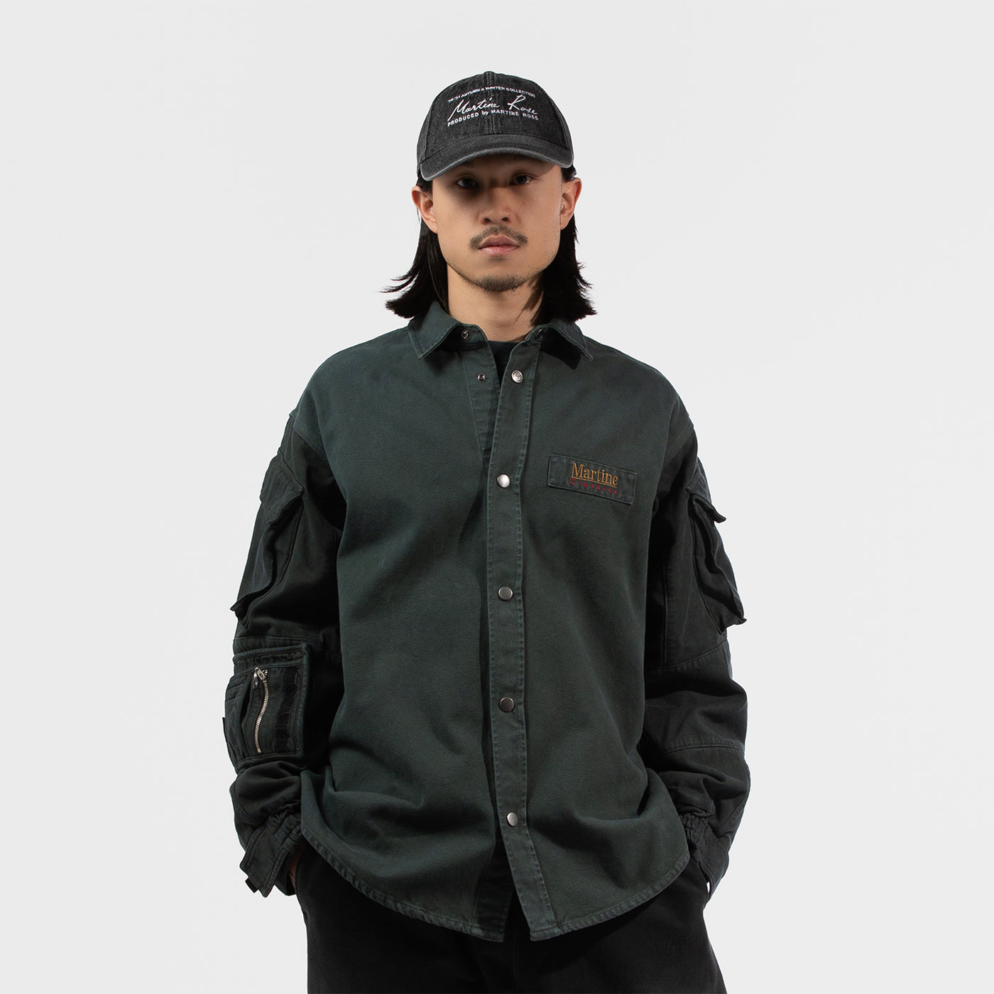 UTILITY SLEEVE SHIRT|MARTINE ROSE|TOPS(トップス)|【公式通販 UTILITY SLEEVE SHIRT|MARTINE ROSE|TOPS(トップス)|【公式通販