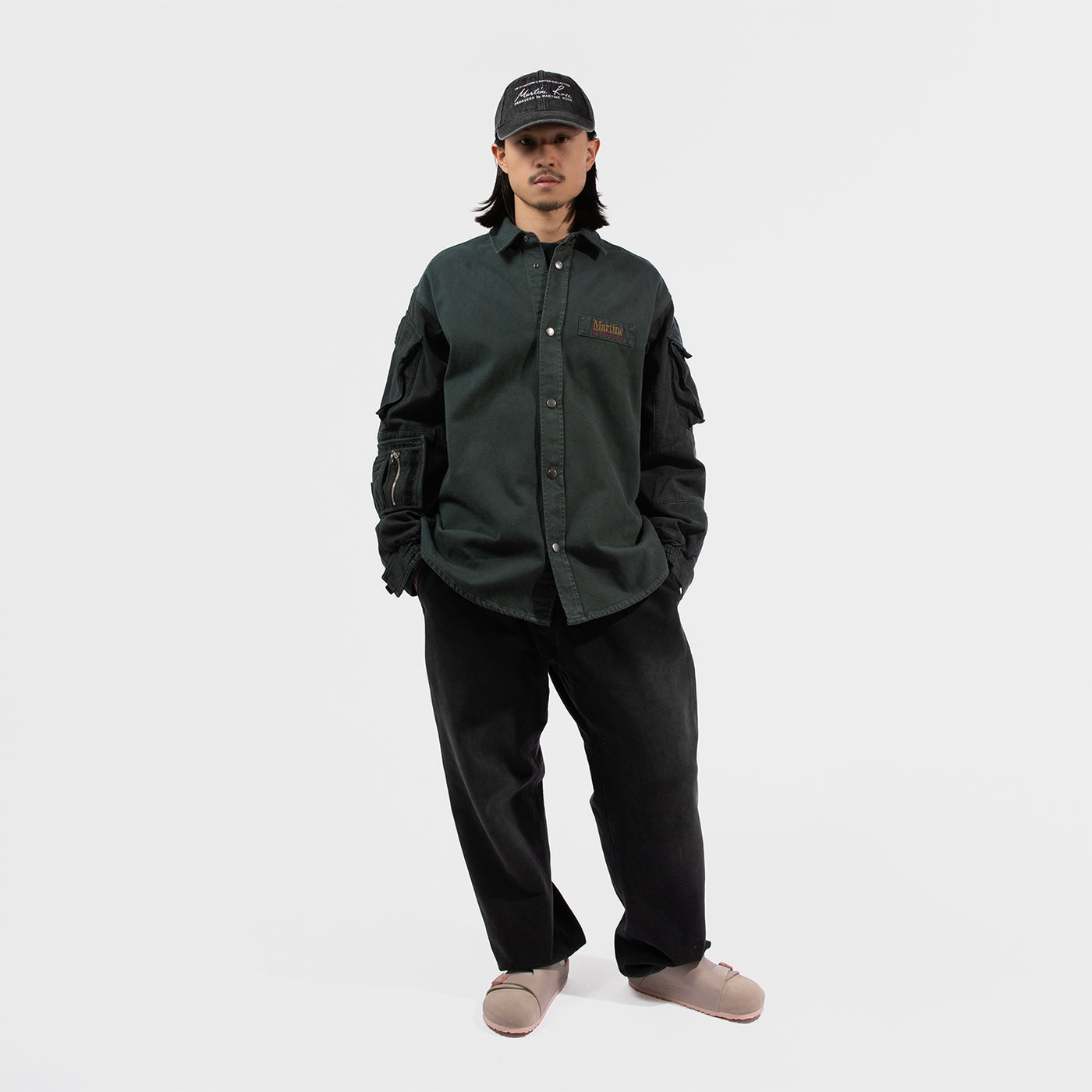 UTILITY SLEEVE SHIRT｜MARTINE ROSE｜TOPS（トップス）｜【公式通販