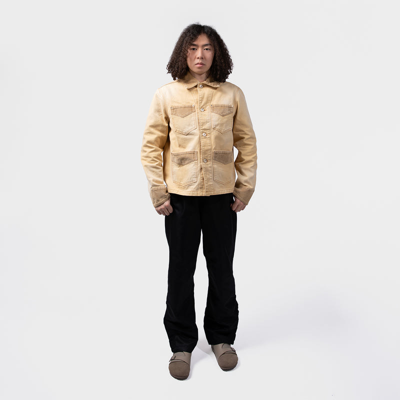 WALES BONNER（ウェールズボナー）/ OUTER（アウター）/ SIERRA CANVAS JACKET商品 / SAND / BROWN