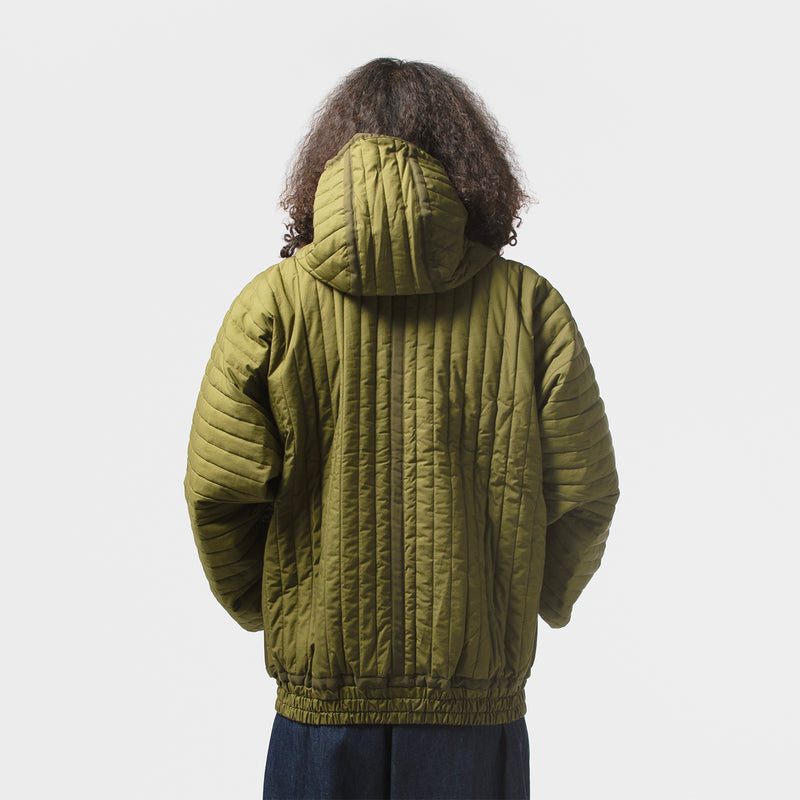 NEEDLES（ニードルス）/ OUTER（アウター）/ Taped Quilted Hoody - Cotton Poplin商品 / Olive