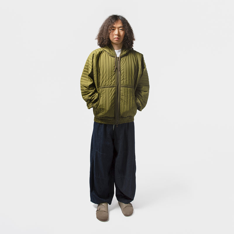 NEEDLES（ニードルス）/ OUTER（アウター）/ Taped Quilted Hoody - Cotton Poplin商品 / Olive