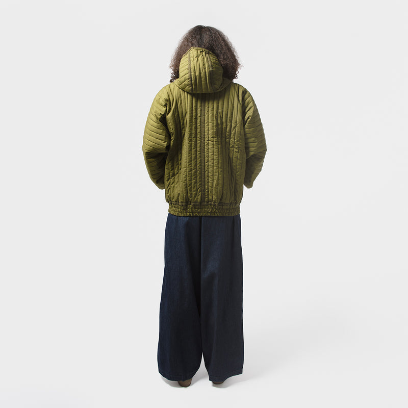 NEEDLES（ニードルス）/ OUTER（アウター）/ Taped Quilted Hoody - Cotton Poplin商品 / Olive