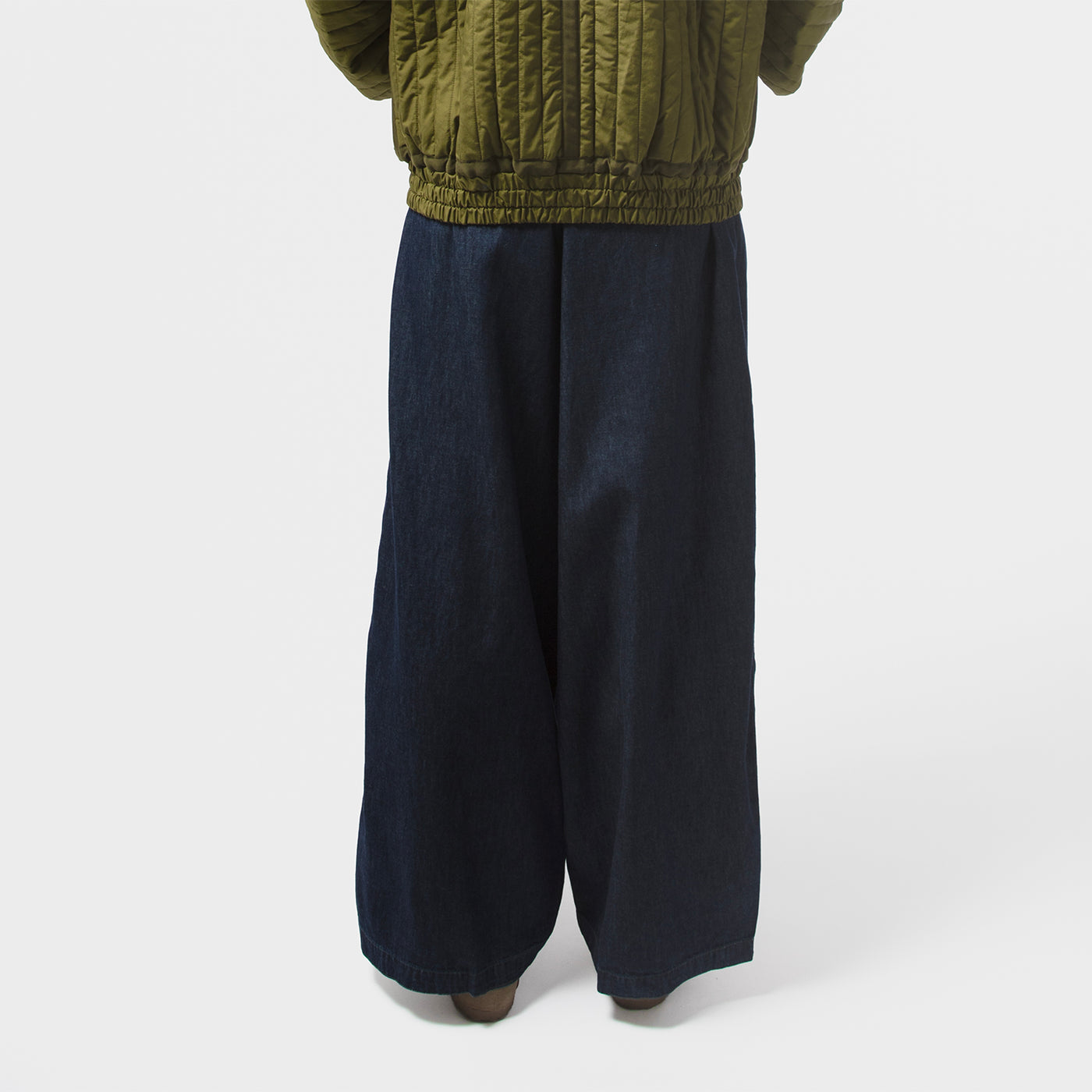 Needles ニードルズ デニム ガウチョパンツ qv156-06.jpg
