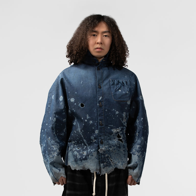 RRR123（トリプルアール）/ TOPS（トップス）/ META-BRAXAS SHIRT商品 / DARK BLUE